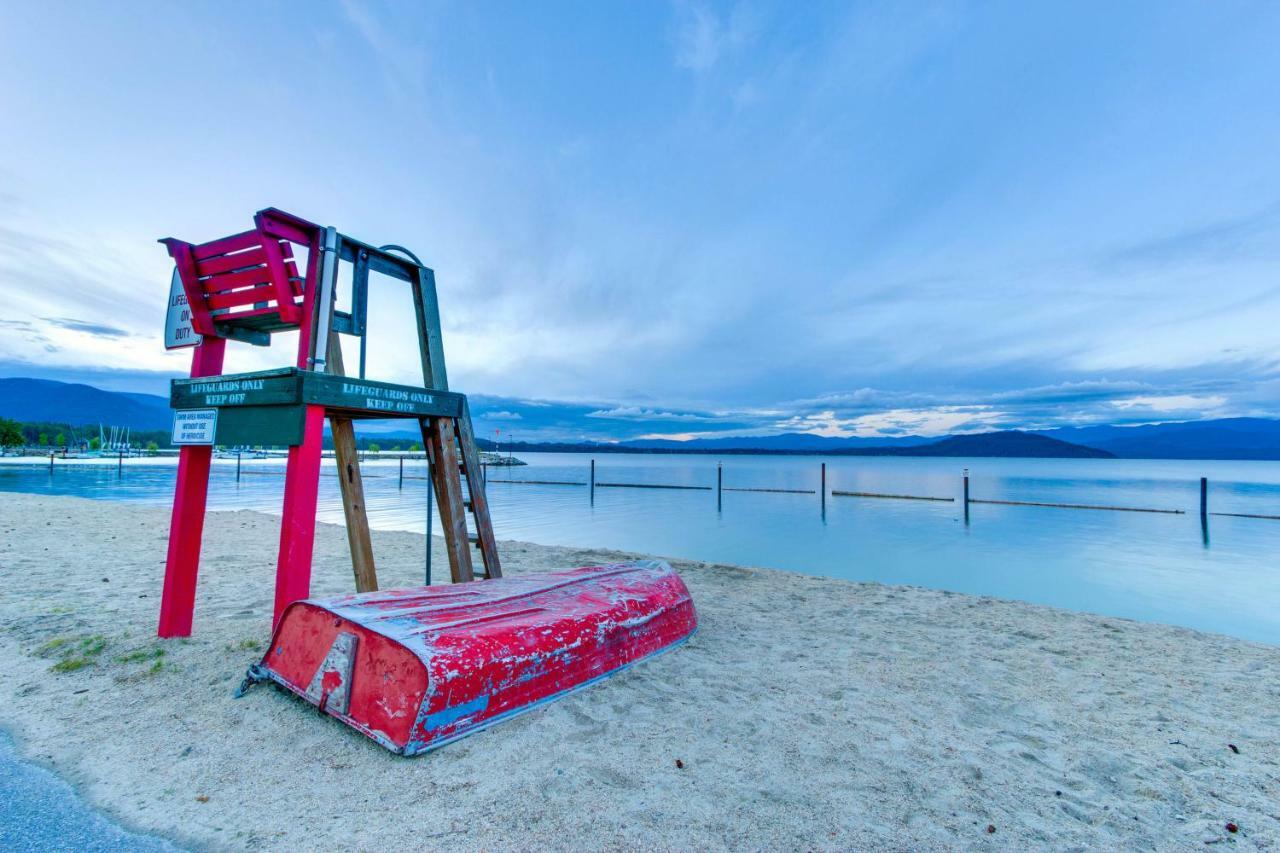 Bottle Bay Lakefront Lodge Sandpoint Exterior foto